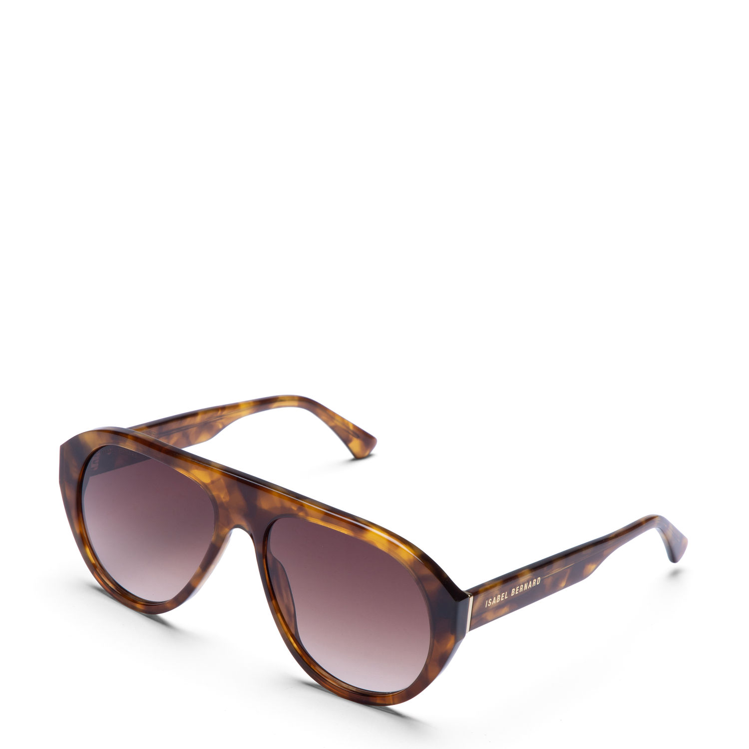 Isabel Bernard La Villette Demi Brown Sunglasses IB380012-14-14