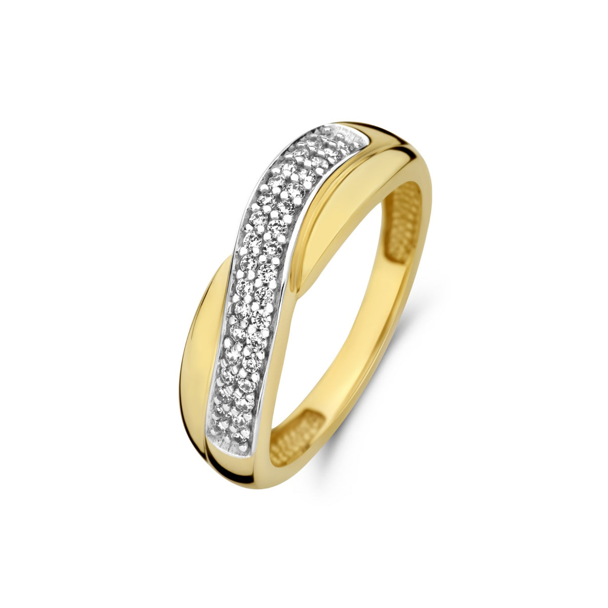 Beloro Jewels Monte Napoleone Stella 9 carat gold Ring BO330020-56