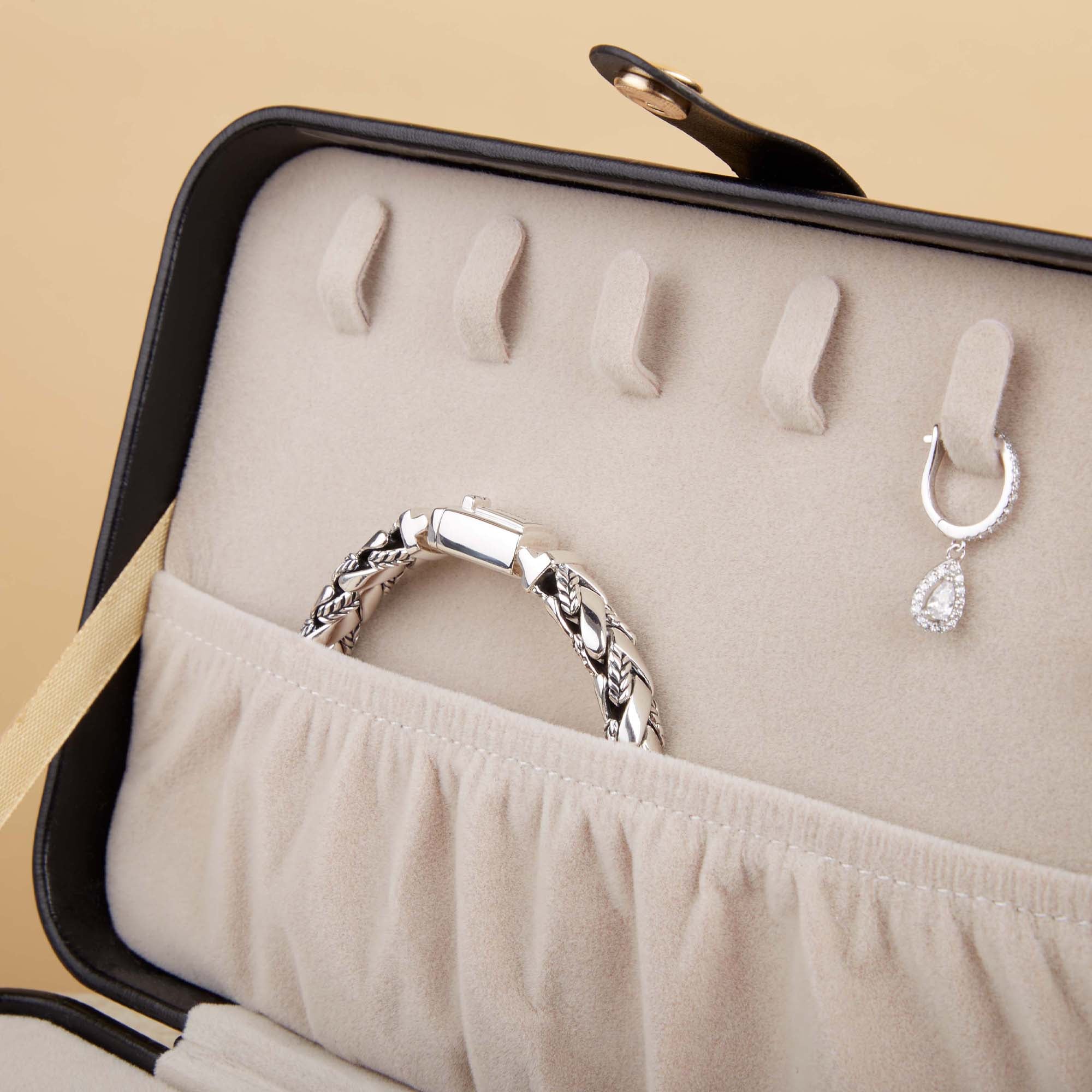 Brandfield Black Jewelry Box BFJB100403