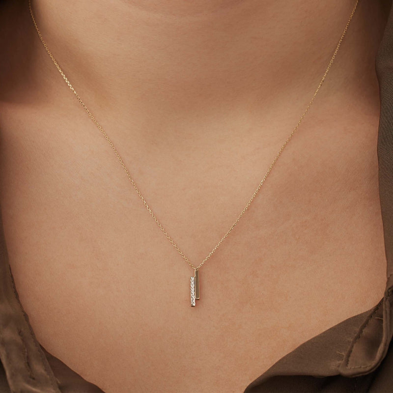 Isabel Bernard Cadeau d'Isabel Coffret cadeau collier et bracelet en or 14 carats avec barrettes IB90189-zoom-