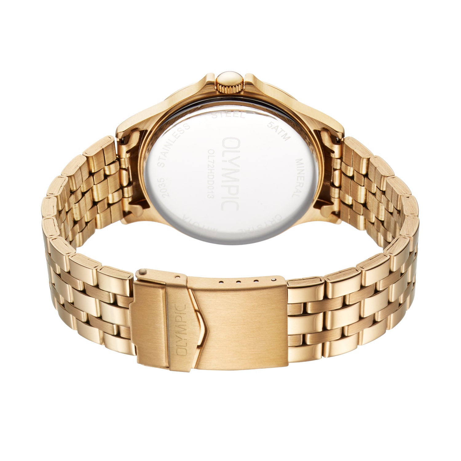Olympic Danny Goudkleurig Heren Horloge 2002-OL72HDD013