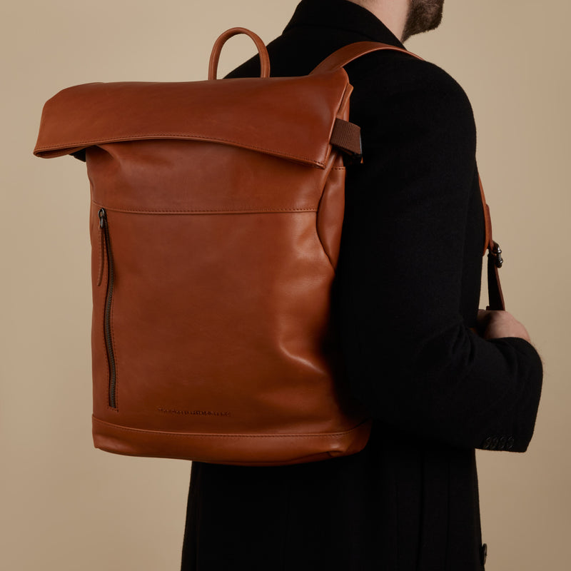 The Chesterfield Brand Mazara  Sac à Dos Cognac C58.032331-zoom-