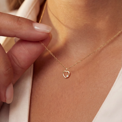 Isabel Bernard De La Paix Amore Necklace With Diamond 0.01 Carat IBD350033