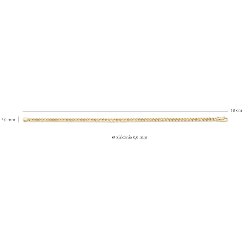 Blush Bracelet Or 14 carats 2165YGO-zoom-