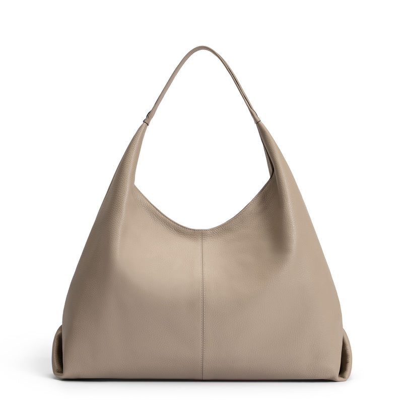 Isabel Bernard Honoré Grace sac bandoulière en cuir taupe de veau IB25093-078-zoom-