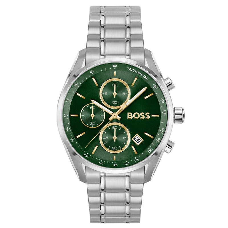 Hugo Boss Grand Prix 40 Montre Homme En Argent HB1514265-zoom-