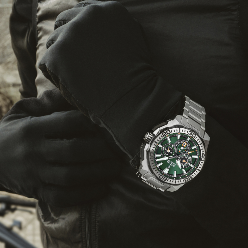 Festina Chrono Bike Montre Verte Pour Hommes F20724/3-zoom-