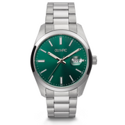 Olympic Louis Montre Pour Homme Argentée et Verte OL75HSS001