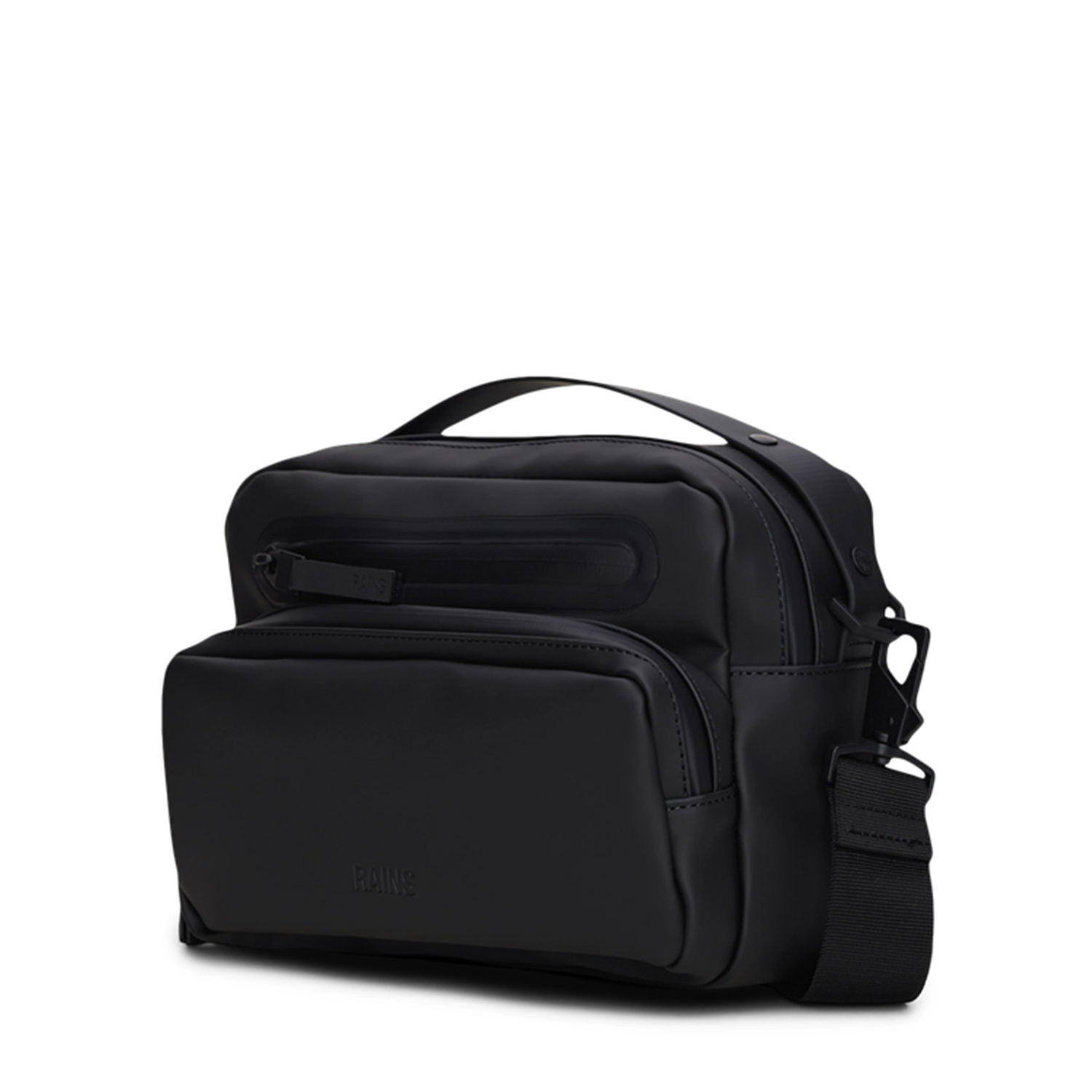 Rains Black Cargo Box Bag R14110-01