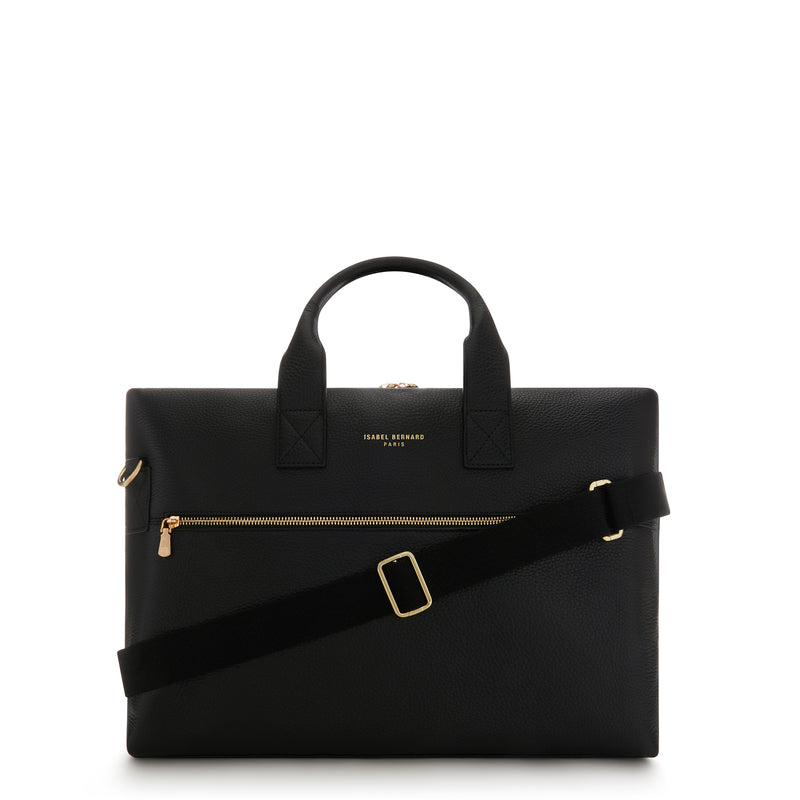 Isabel Bernard Honoré Sac à Main Noir IB25071-zoom-