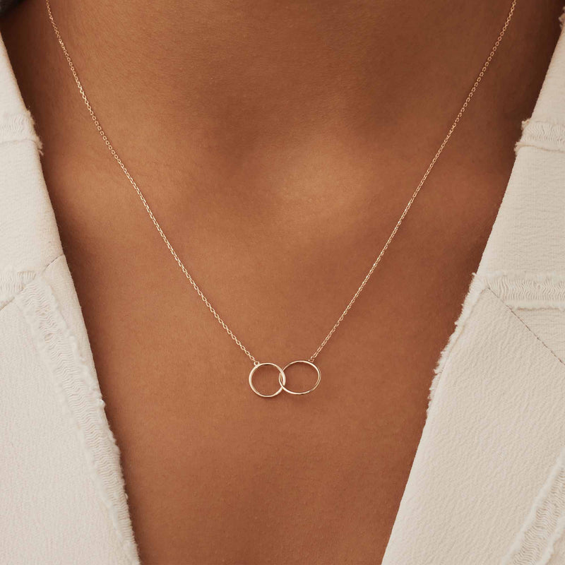 Isabel Bernard La Concorde Collier Or rose 14 carats IB340141-zoom-