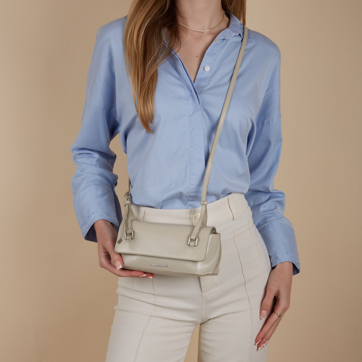Calvin Klein Grey Crossbody Bag K60K610934PEA