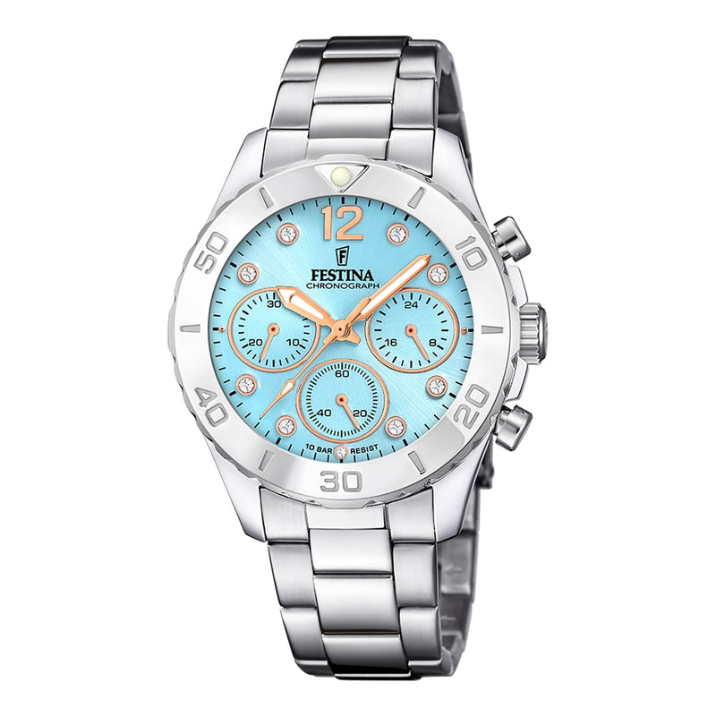 Festina Boyfriend Femmes Montre Argent F20603/4-zoom-