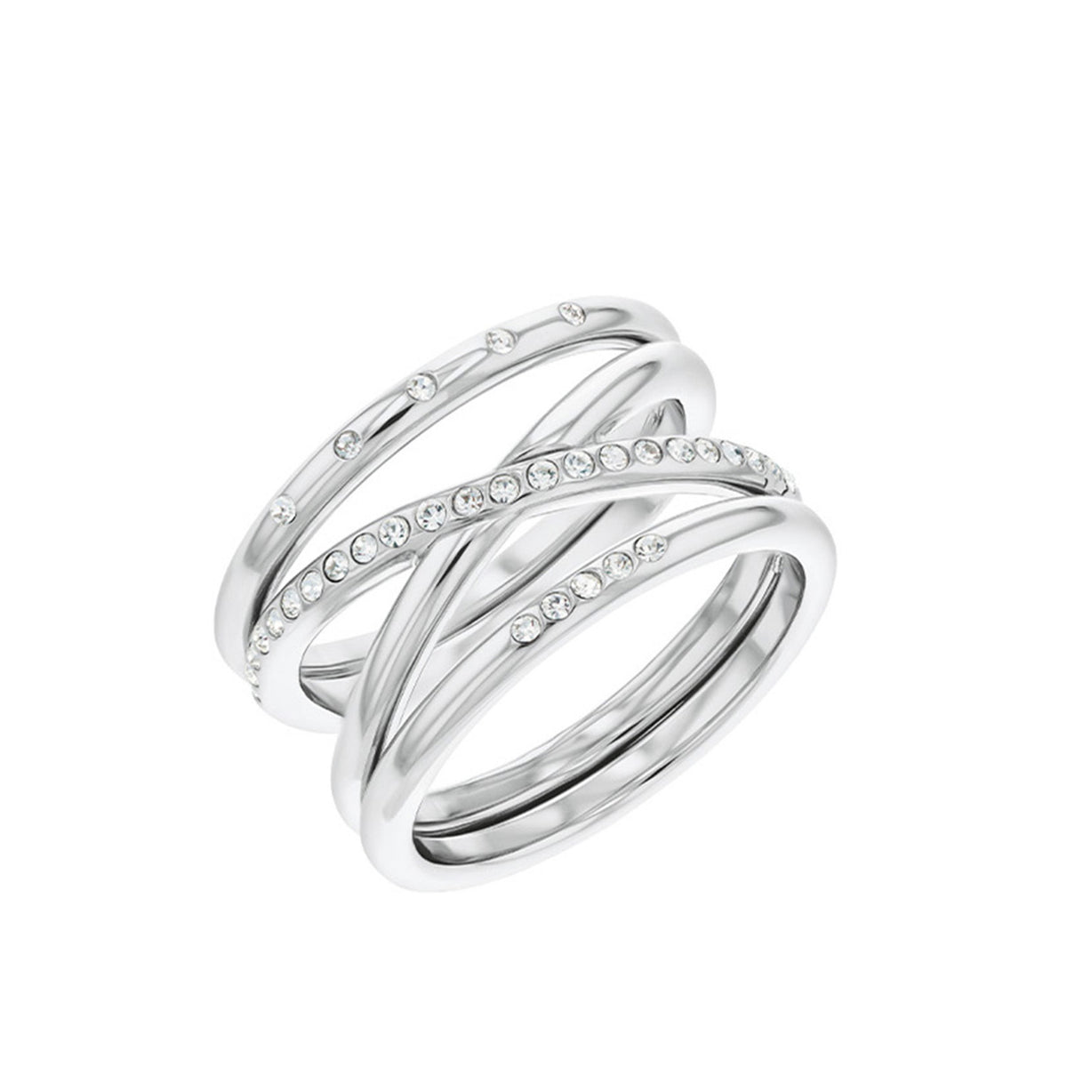 Calvin Klein Stainless Steel Ring 2002-CJ35000203C