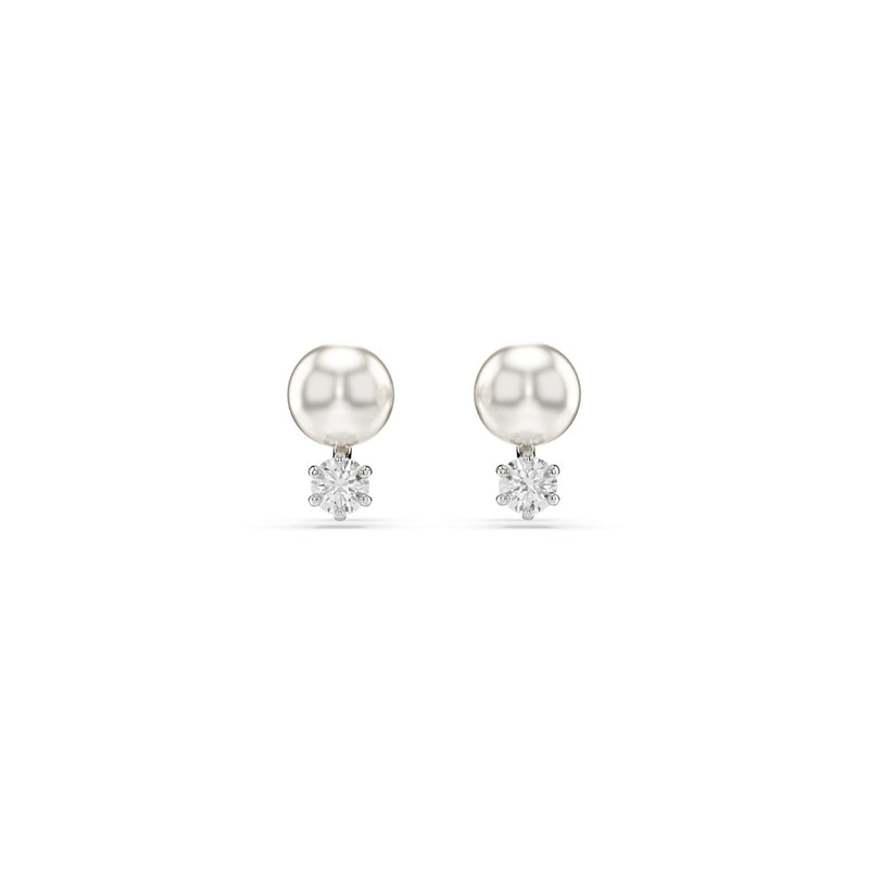 Swarovski Matrix Boucles d'oreilles Argent 5694225-zoom-