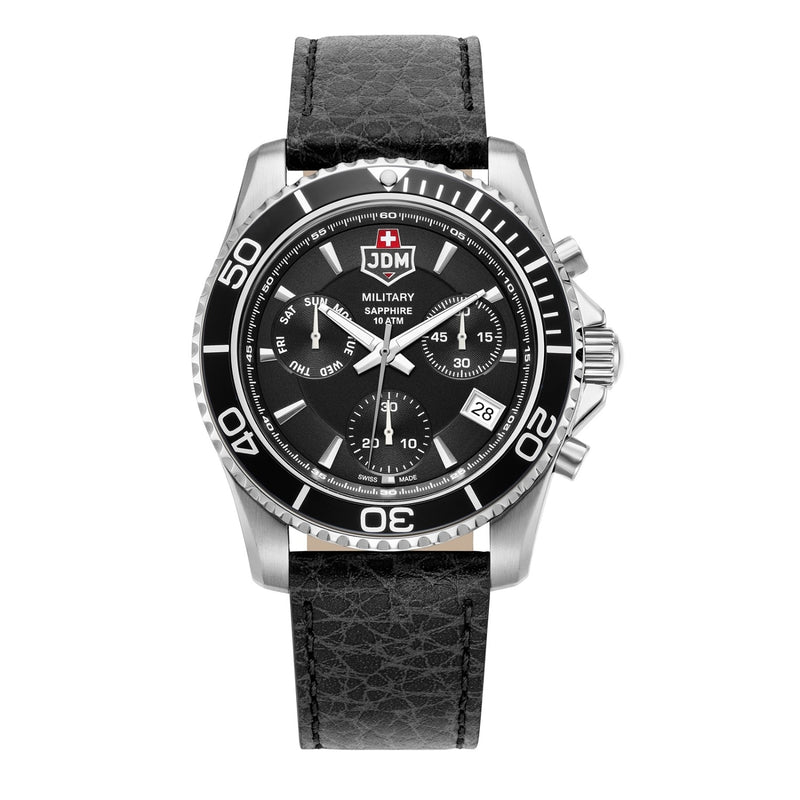 JDM Military Sierra Chrono Montre Homme Noire JDM-WG019-05-zoom-