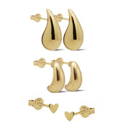 Karma 925 Sterling Silver Drop It Earparty EPV43GP