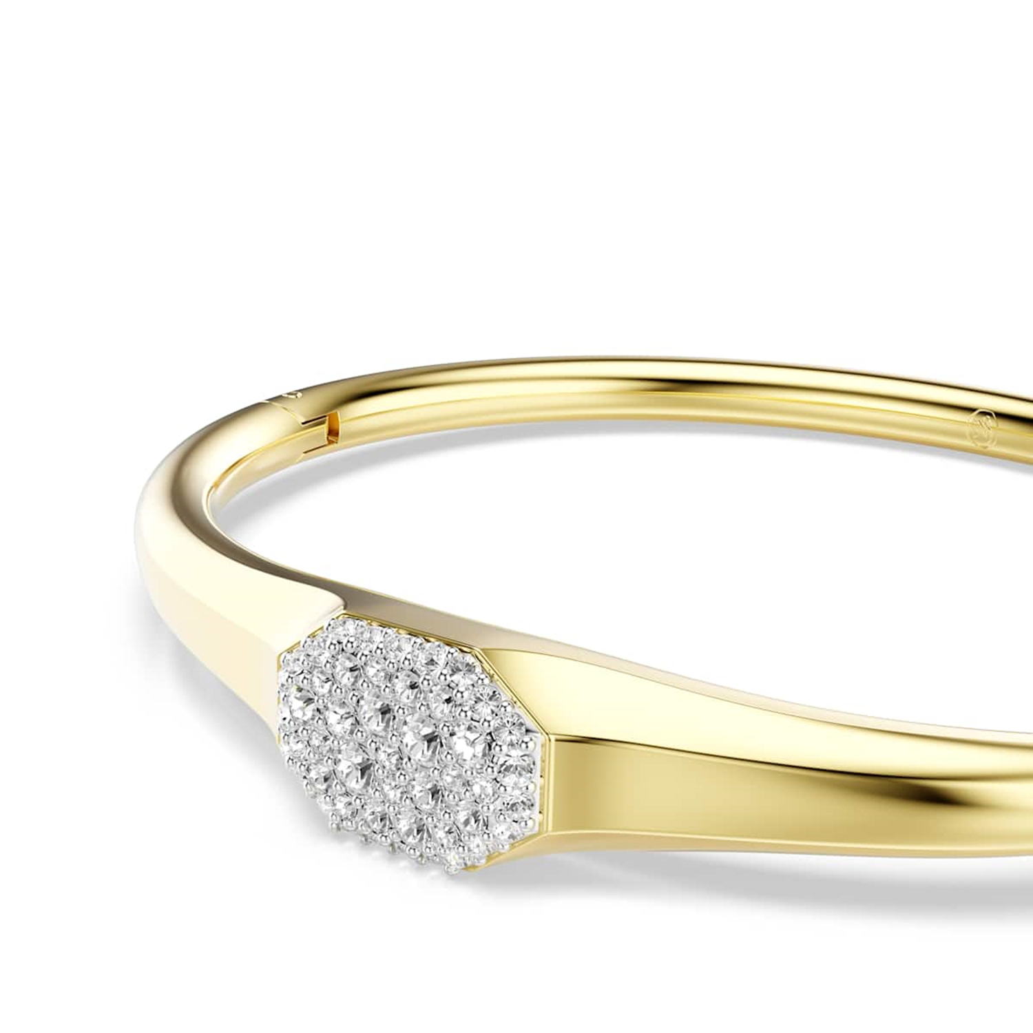 Swarovski Dextera Gold Coloured Bangle 5724598