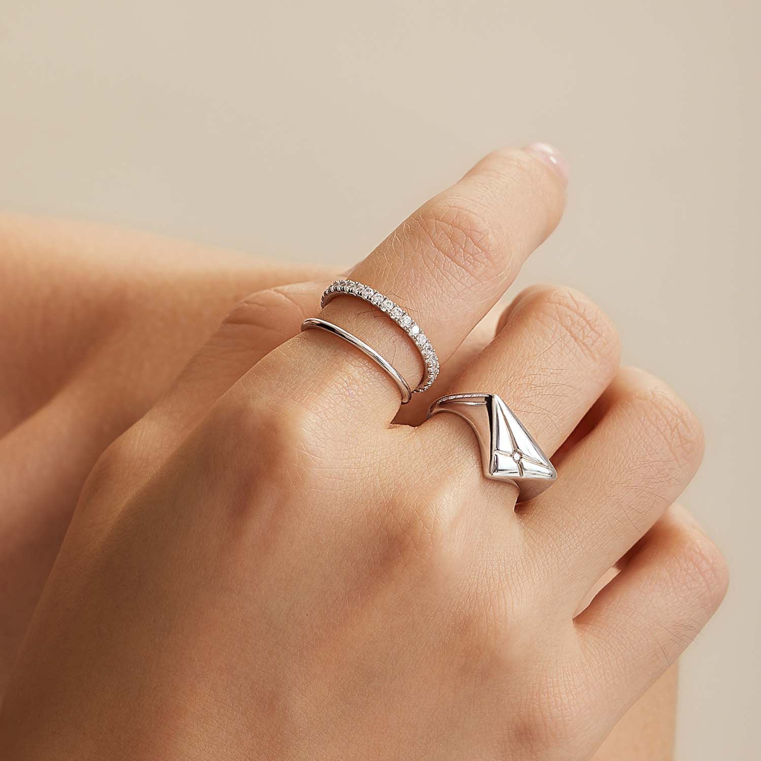 Ania Haie Ania Haie Sunshine Chaser 925 Sterling Silver Ring 2002-AH-R059-05H54