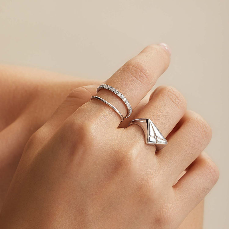 Ania Haie Ania Haie Sunshine Chaser 925 Sterling Silver Ring 2002-AH-R059-05H54-zoom-