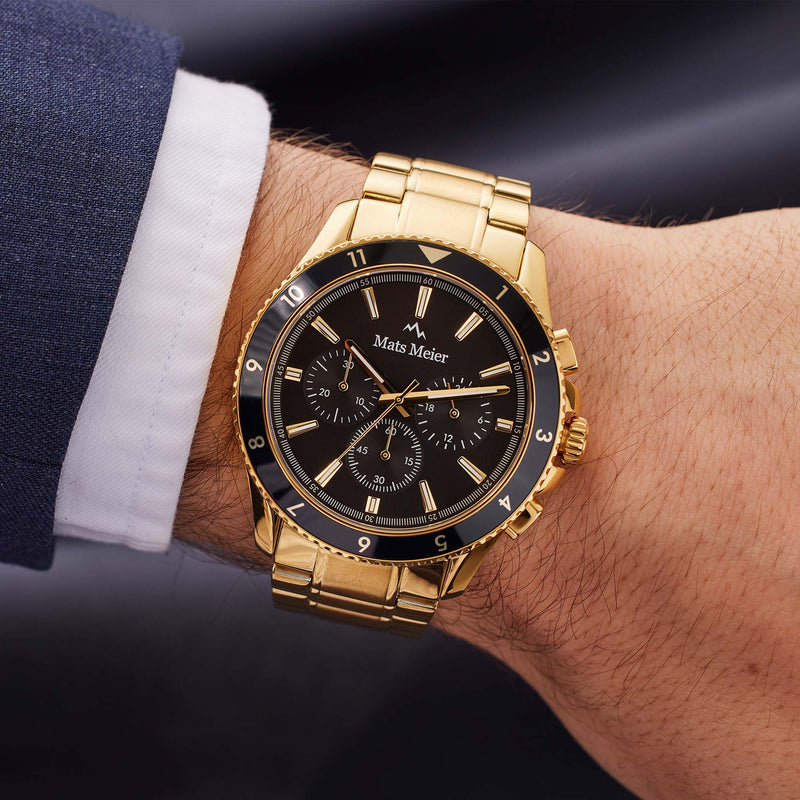 Mats Meier Ponte Dei Salti Hommes Montre Or MM00509-zoom-