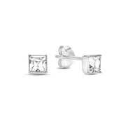 Cento Luci Clous d'oreilles Cento Luci Perla en argent sterling 925 avec cristal Preciosa PDM36149