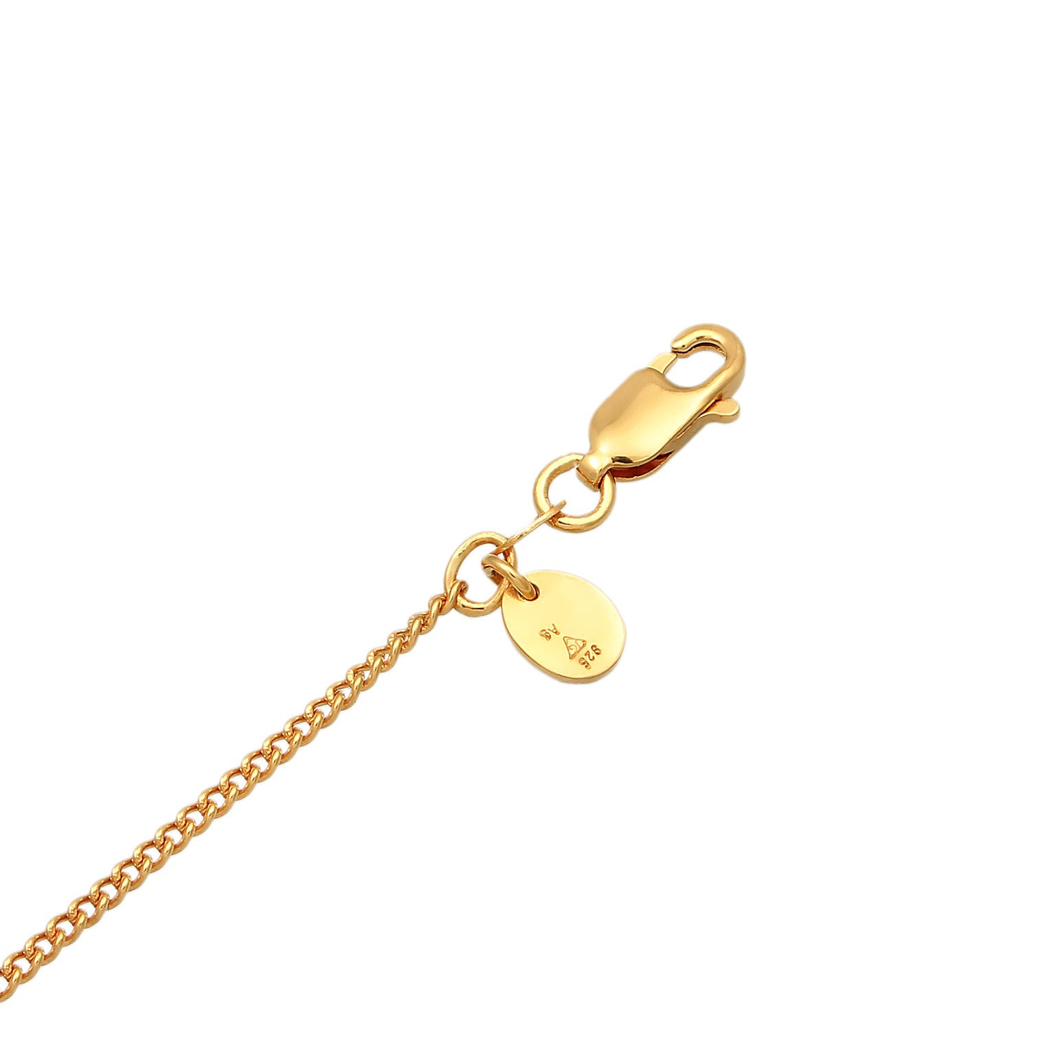 Elli 925 Sterling Silver Necklace with Moonstone 2004-BF-0007937-001