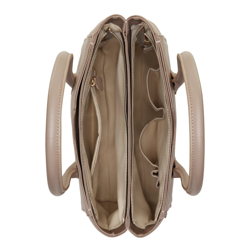 Isabel Bernard Honoré Sac à Main Taupe IB25016-zoom-