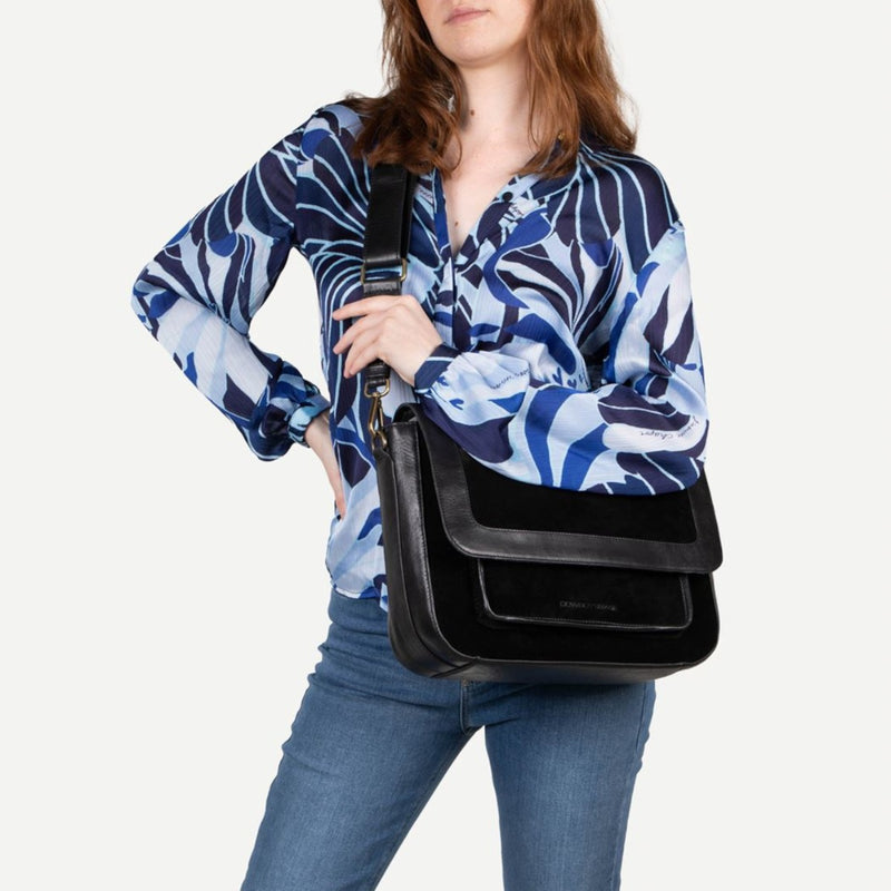 Cowboysbag Sac Besace Noir 3449-000100-zoom-