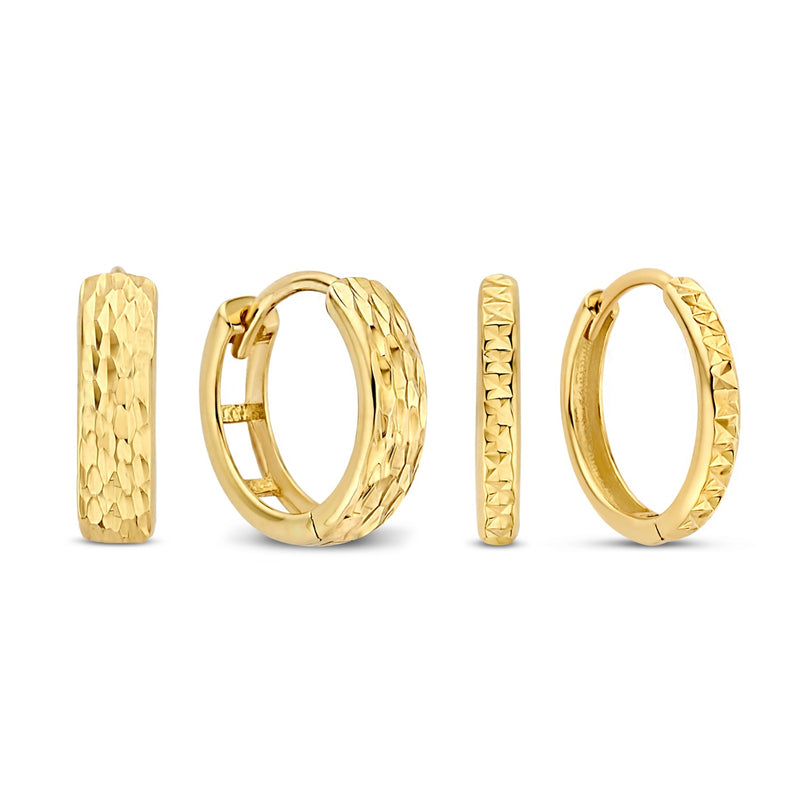 Isabel Bernard Cadeau d'Isabel Coffret cadeau boucles d'oreilles en or 14 carats IB90177-zoom-