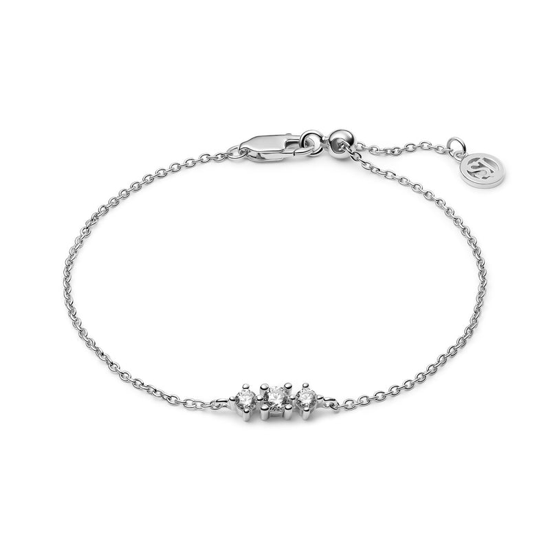 Sif Jakobs 925 Sterling Silver Lucente Tre Bracelet SJ-B2703-CZ-zoom-