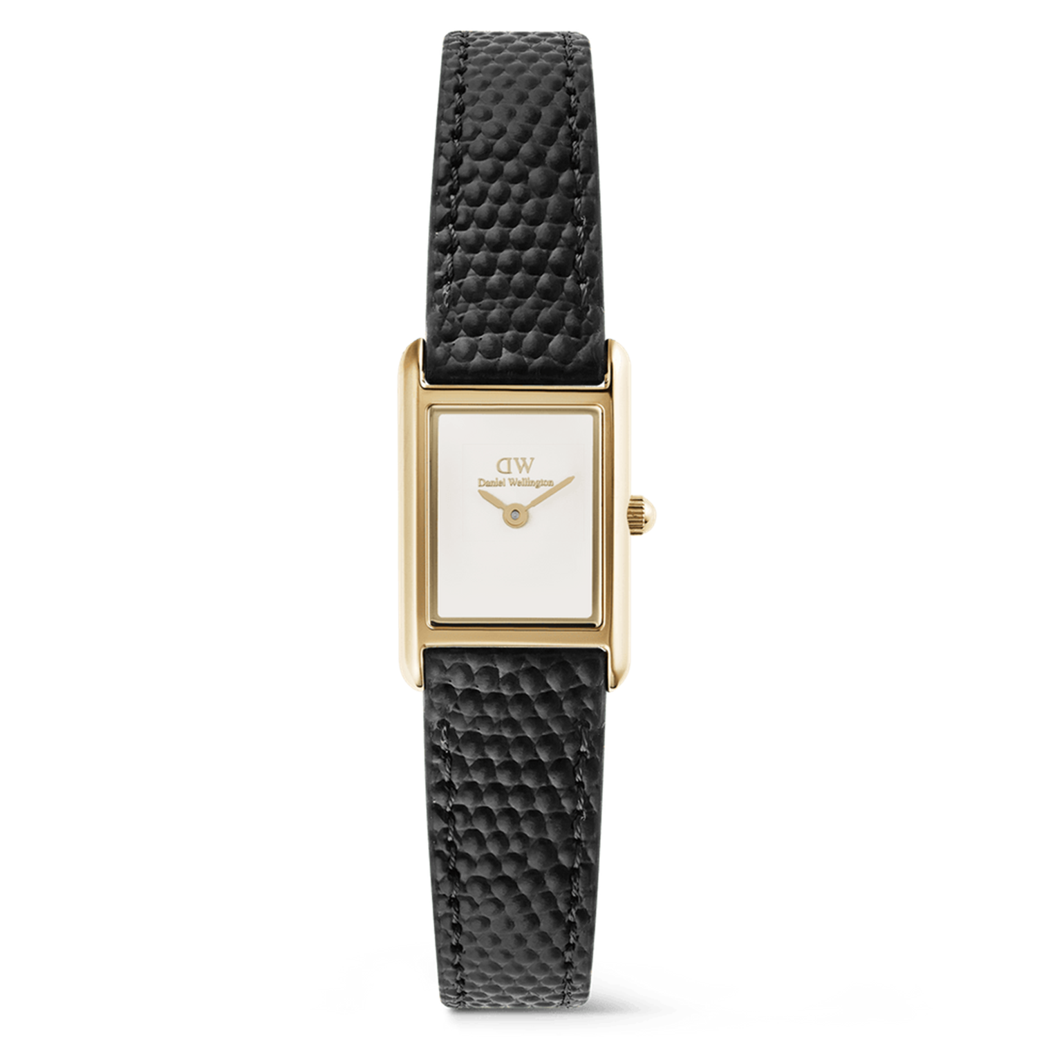 Daniel Wellington Bound Mini Black Lizard Gold-coloured Women's Watch DW00100903
