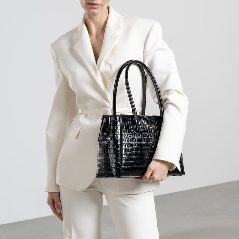 Isabel Bernard Honoré Sac à Main Noir IB25082-201-zoom-