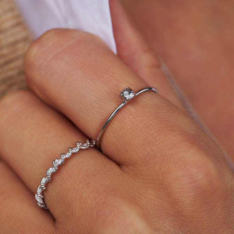 Violet Hamden Sisterhood Stone 925 Sterling Zilveren Ring VH33002-50 (Maat: 50)-zoom-