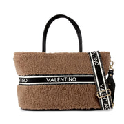 Valentino Bags Jane Sac Cabas Taupe Noir VBSAC001G51