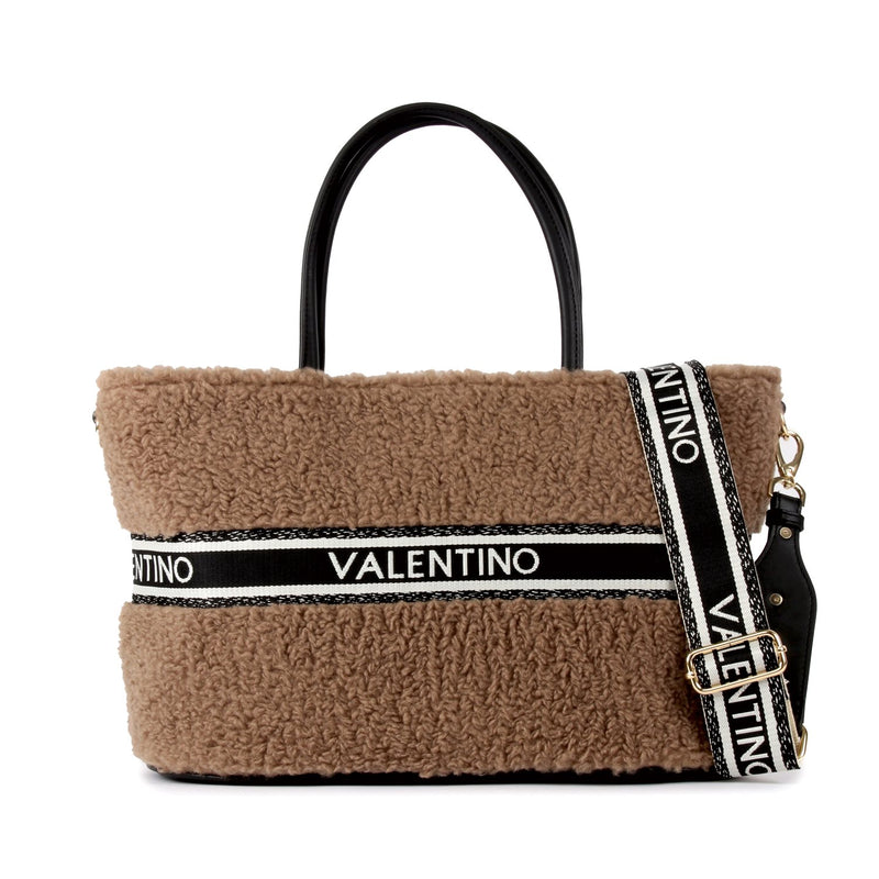 Valentino Bags Jane Sac Cabas Taupe Noir VBSAC001G51-zoom-