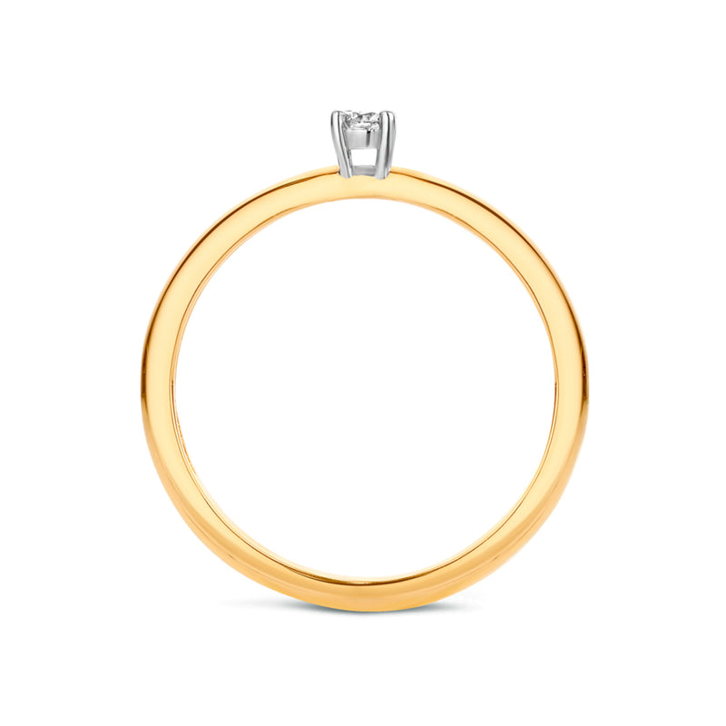 Blush Diamonds Femmes Bague Or 14 carats 1602BDI/50-zoom-