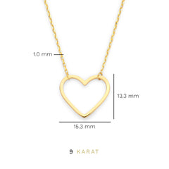 Beloro Jewels Della Spiga Giulia 9 carat gold Necklace BO340039