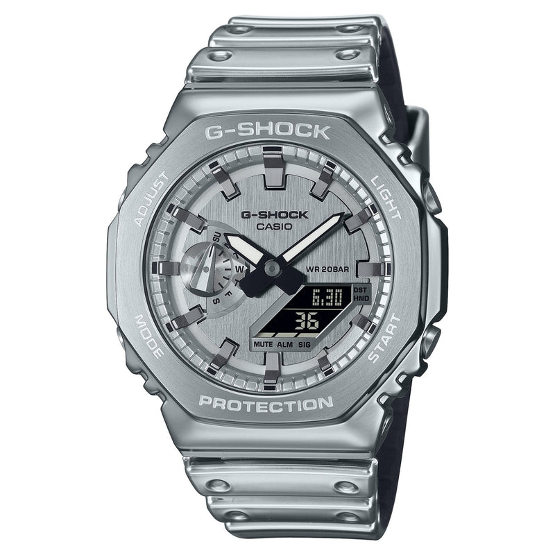 G-Shock Classic Montre classique pour homme en argent GM-2100YM-8AER-zoom-