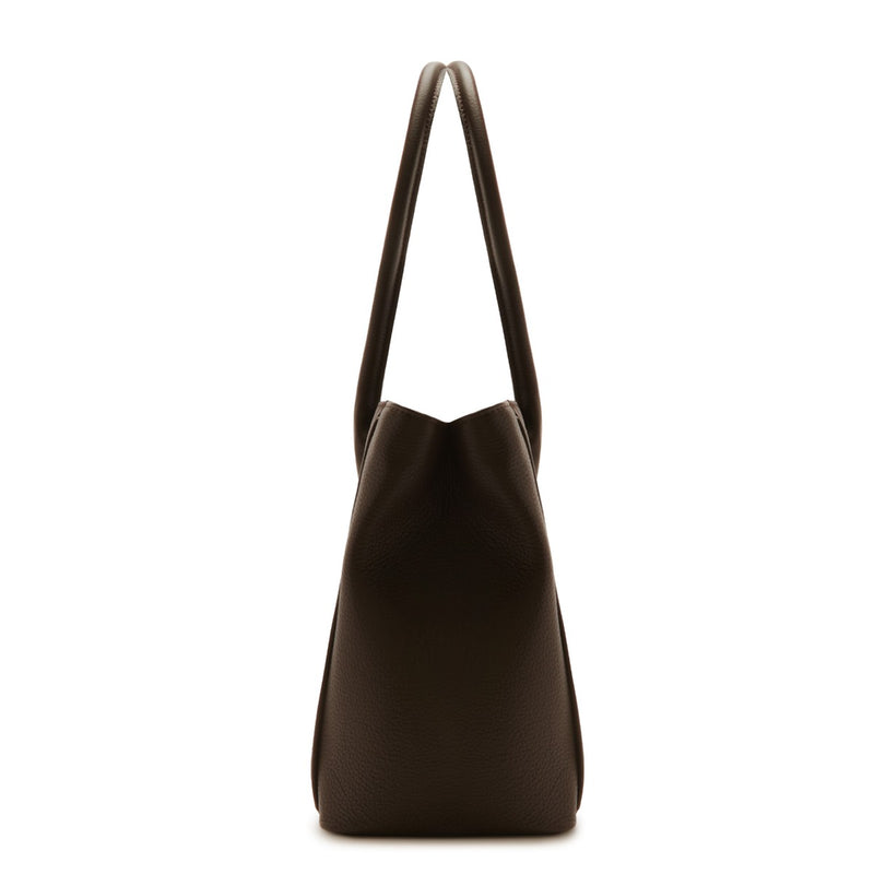 Isabel Bernard Sac à main Cloe en cuir de veau marron IB25091-zoom-