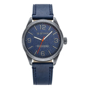 G-STAR Originals Montre Homme en Cuir Bleu GSW.503.04