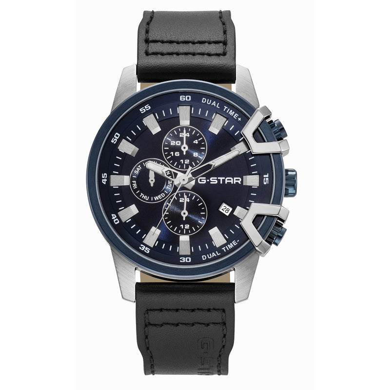 G-STAR Bend3D Montre Homme Bleu Argenté GSW.505.02-zoom-