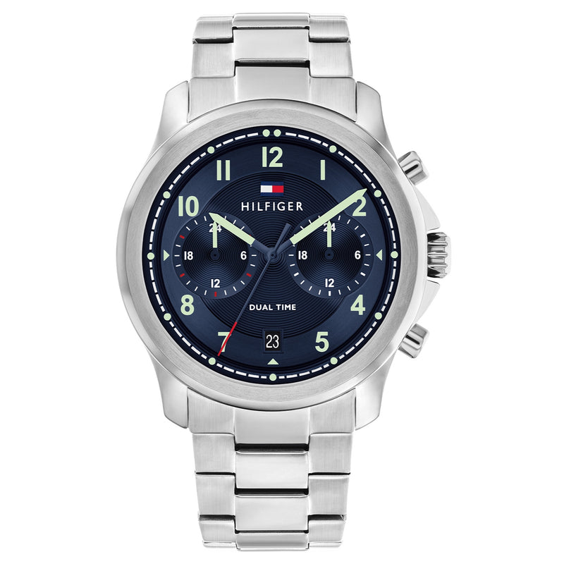 Tommy Hilfiger Hommes Montre Argent TH1710626-zoom-