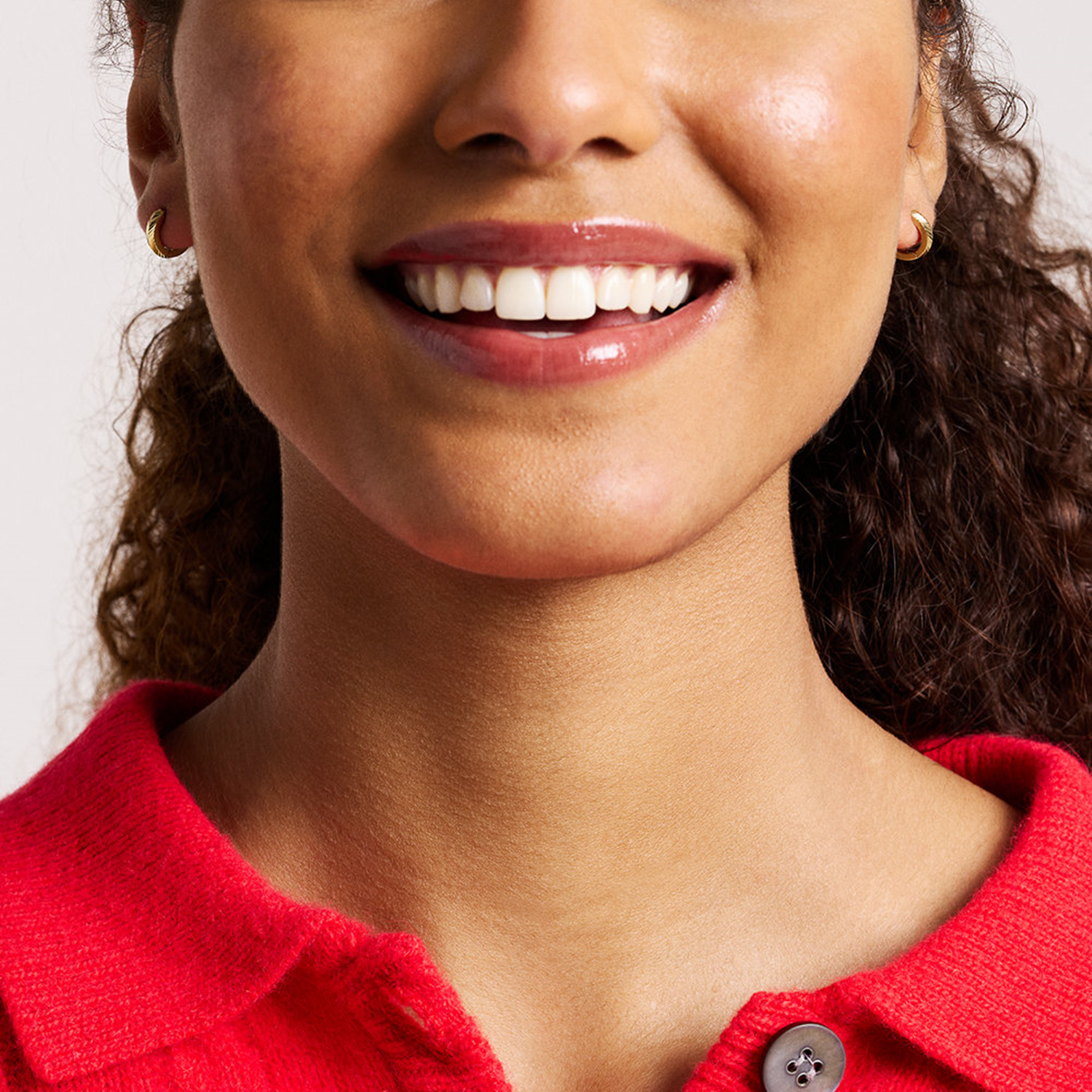 Fossil Harlow Gold Coloured Stainless Steel Earrings JF04912710