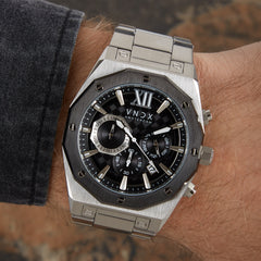 VNDX Wise Man Steel Chronograph Men's Watch MS11885-01