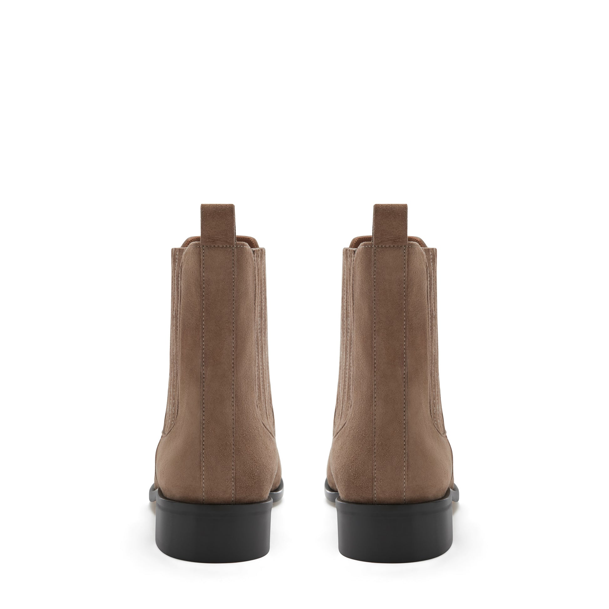 Isabel Bernard Vendôme Chey Taupe Suede Chelsea Boots IB53000SS-178-36