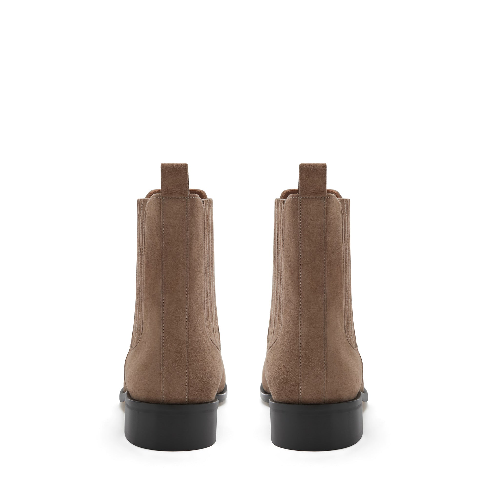Isabel Bernard Vendôme Chey Taupe Suede Chelsea Boots IB53000SS-178-36