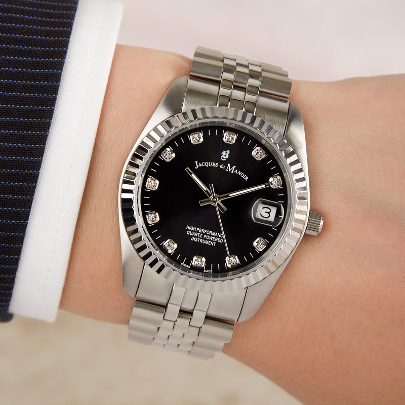 Jacques du Manoir Inspiration Femmes Montre Argent NRO.05-zoom-