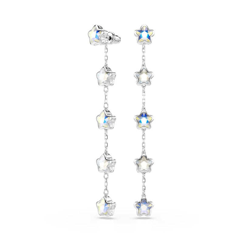 Swarovski Boucles d'oreilles Chroma Stars argentées 5754184-zoom-