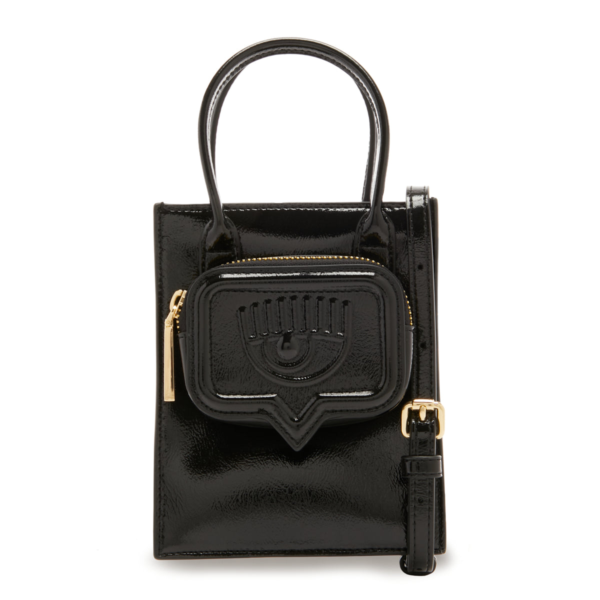 Chiara Ferragni Eyelike Black Crossbody Bag 75SB4BF2-ZS954-899